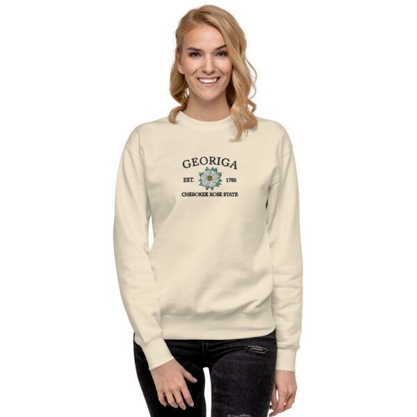 Cherokee Rose State Sweatshirt – Flower - Image 13