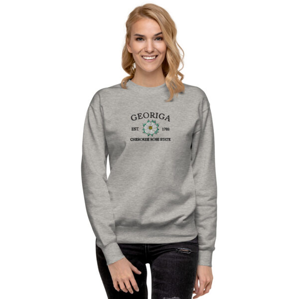 Cherokee Rose State Sweatshirt – Flower - Image 11