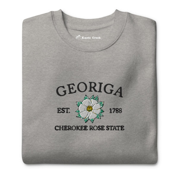 Cherokee Rose State Sweatshirt – Flower - Image 4