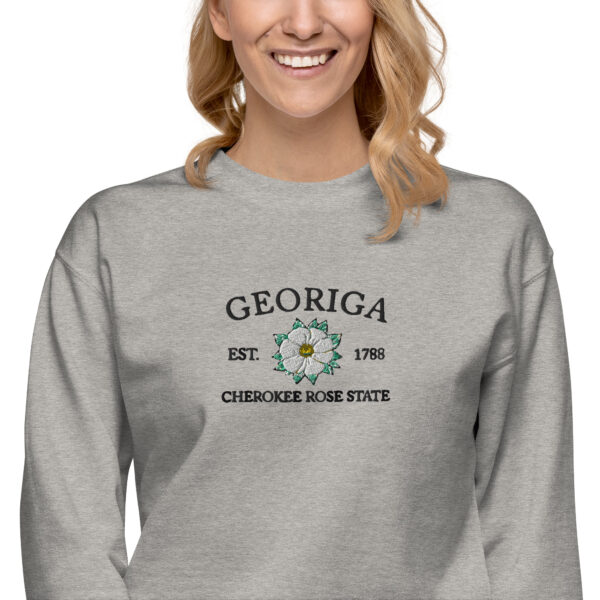 Cherokee Rose State Sweatshirt – Flower - Image 12