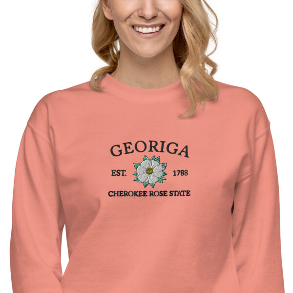 Cherokee Rose State Sweatshirt – Flower - Image 10