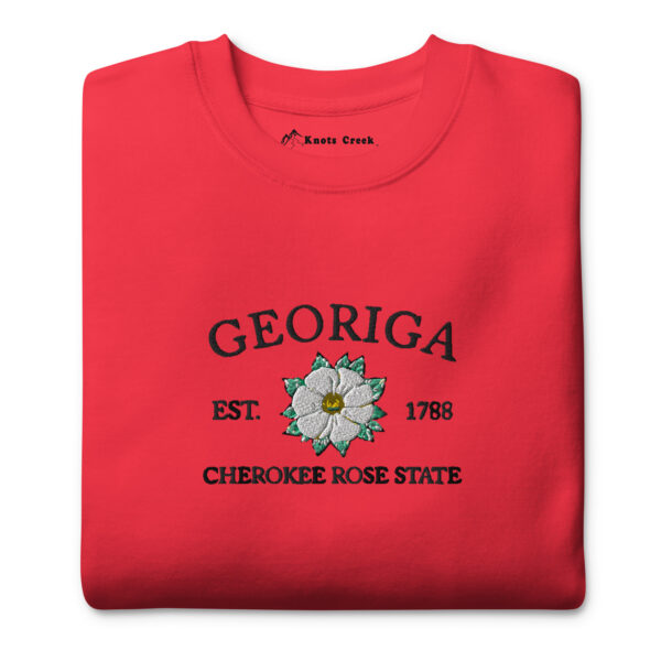 Cherokee Rose State Sweatshirt – Flower - Image 2