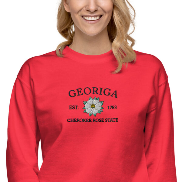 Cherokee Rose State Sweatshirt – Flower - Image 8