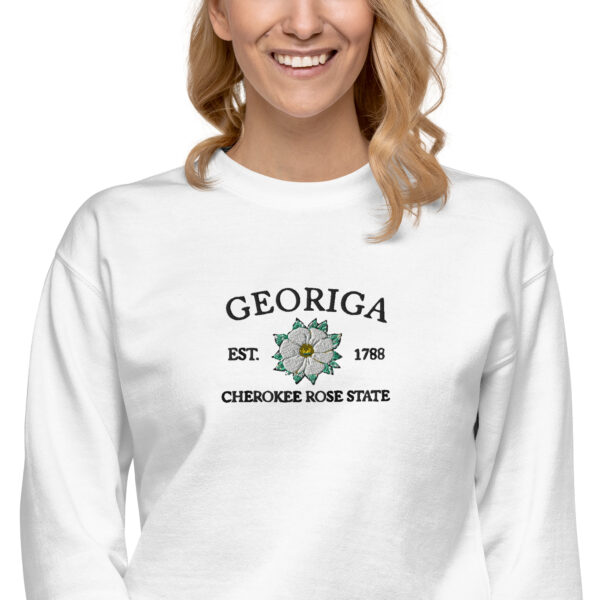 Cherokee Rose State Sweatshirt – Flower - Image 15